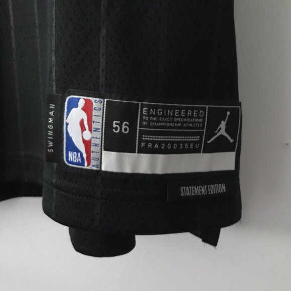 NEW Nike Swingman Statement Edition Lonzo Ball Chicago Bulls Jersey Size 2XL 56 - Picture 5 of 7